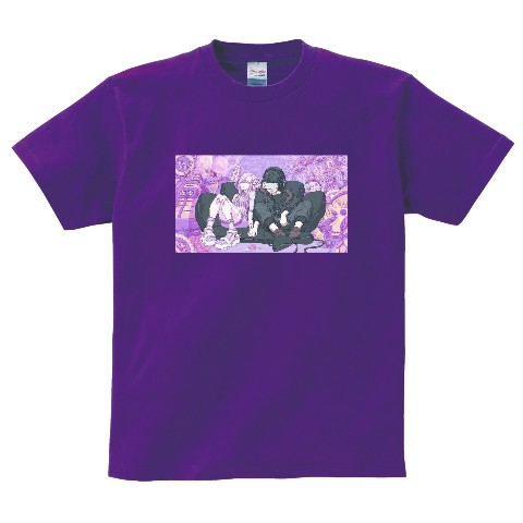 【れるりり】Q極T purple（Lサイズ ）