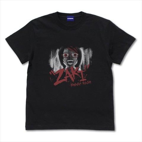 【デッドマウント・デスプレイ】殺し屋『ザキ』 Tシャツ/BLACK-XL