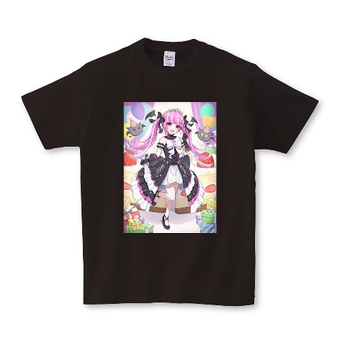 【魔ノ姫こあく】半袖Tシャツ BK（XLサイズ）