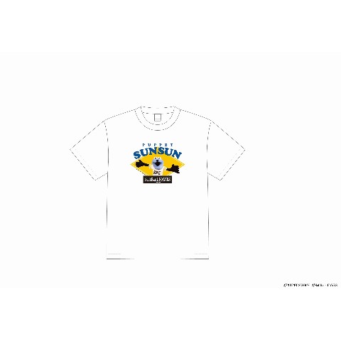 【パペットスンスン】福岡ソフトバンクホークス Tシャツ（Lサイズ）