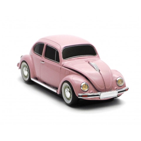 【無線式マウス】VW Beetle（ピンク）