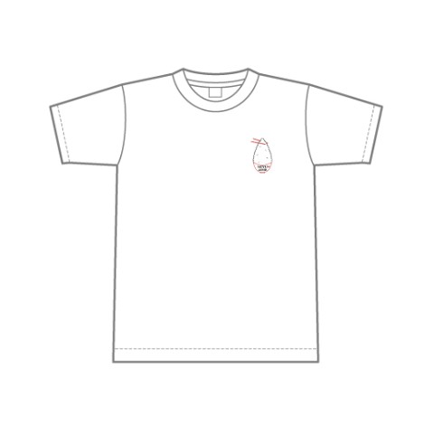 【MIYUASMR】Tシャツ　ロゴ　白　XL