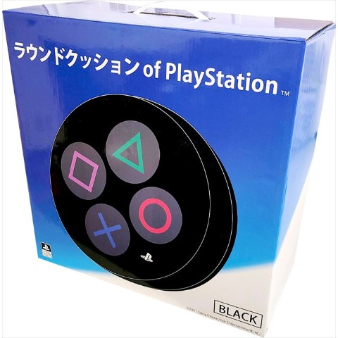 “PlayStation”ラウンドクッション ブラック