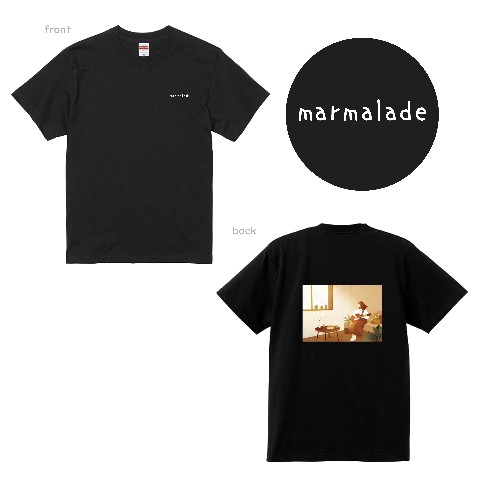 【近藤真由】マーマレード記念Tシャツ（ブラック）Lサイズ