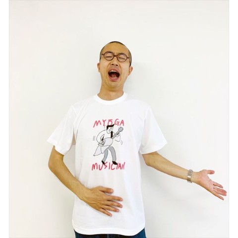 【おほしんたろう】「MYOGA MUSICIAN」Tシャツ(Sサイズ)