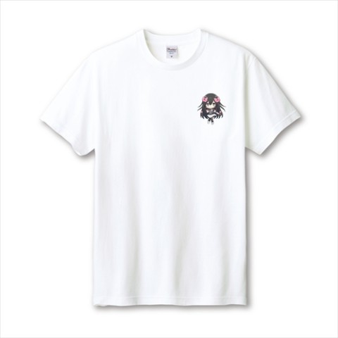 【プラム】 Tシャツ WH 胸元ワンポイント L