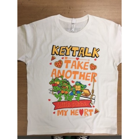 【KEYTALK×TURTLES】Tシャツ（A）ブランコ/ホワイト（Sサイズ）
