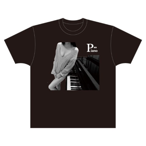 【Panpiano】TシャツBK（セーター）Mサイズ