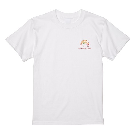 【花ノ木まる】Tシャツ ロゴ（XLサイズ）