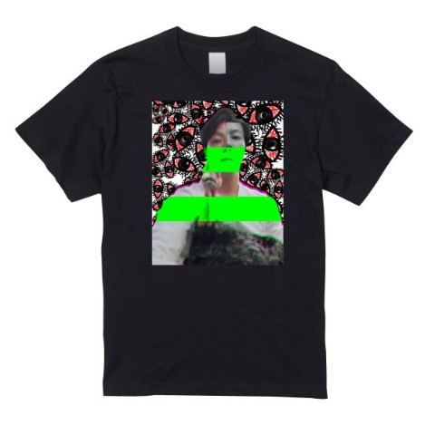 【飯島レンジ】Tシャツ BK 夢（XLサイズ）