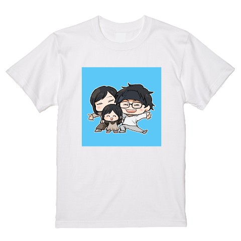 【おうちごっこ】Tシャツ　WH　M