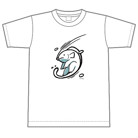 【ニャロメロン】Tシャツ WH（Lサイズ）