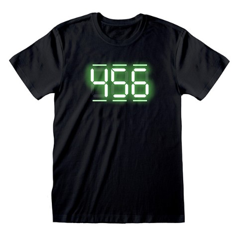 【イカゲーム】 456デジタル ティーシャツ　M