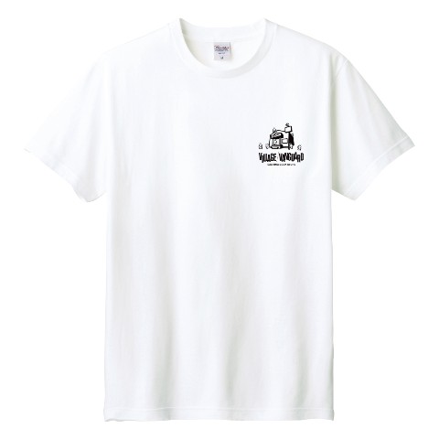 【Mili】 K2×店舗ロゴ　Tシャツ WH  XL