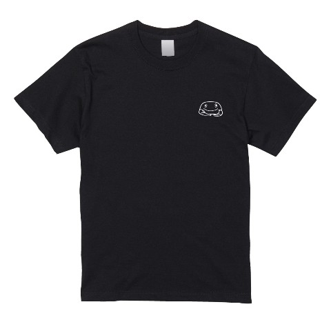 【世界カエル指食われ協会】Tシャツ BK（XLサイズ）