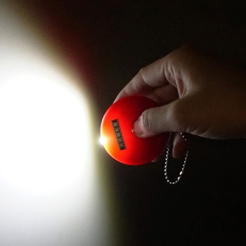 押したいボタン”LEDライト”(キーホルダータイプ)