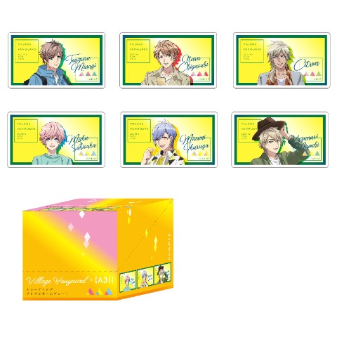 【アニメ「A3!」】トレーディングアクリルネームプレート 全6種 BOXセット