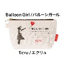 【Brandalised】三角マチポーチ(Balloon Girl)