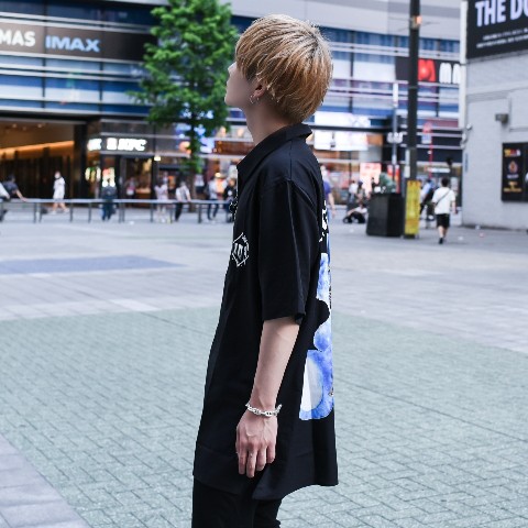 Travas Tokyo フロントジップシャツ