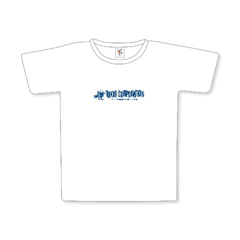 【株式会社TOKIO】Tシャツ コーポレーション 白（Lサイズ）