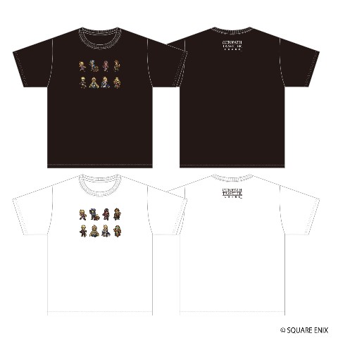 【オクトラ大陸の覇者】Tシャツ(WH)XLサイズ
