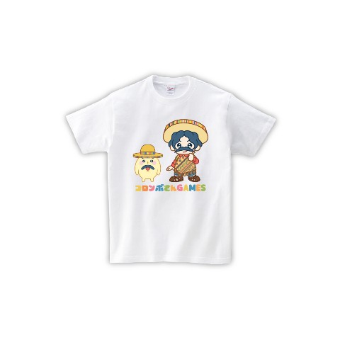 【コロンボさんGAMES】Tシャツ コラボ限定デザイン 120（キッズサイズ）