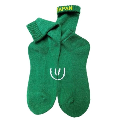 【ching&co.】網シャツ -green- Socks