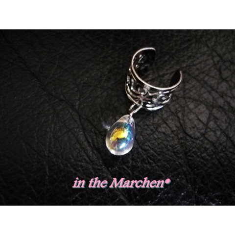【in the Marchen*】「人魚の涙の耳飾り」　装飾文様ファンタジック・イヤーカフ☆【in the Marchen*】