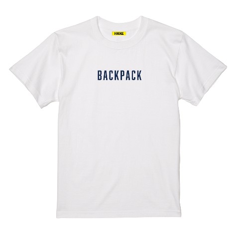 【EXIT JACK】Tシャツ　バックパック　WH　Lサイズ