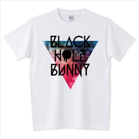 【BLACK HOLE BUNNY】▼Tシャツ ホワイト（Mサイズ）