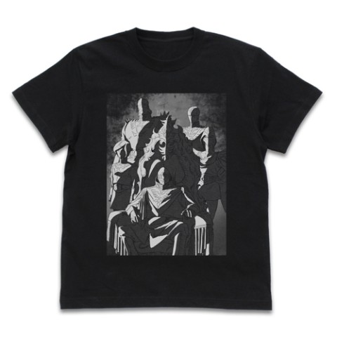 【機動戦士ガンダム】ザビ家 Tシャツ/BLACK-XL