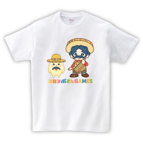 【コロンボさんGAMES】Tシャツ XL コラボ限定デザイン