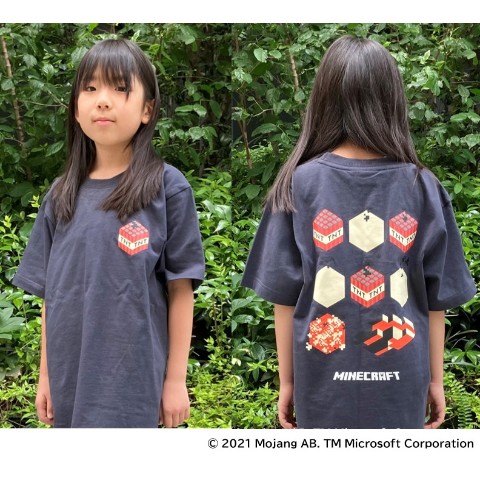 【Minecraft】TNTバックプリントTシャツ XSサイズ