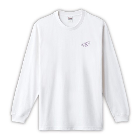 【あかつきるき】ロングスリーブTシャツ モチーフロゴ（XLサイズ）