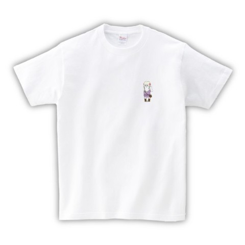 【そろ谷のアニメっち】Tシャツ　ホワイト　XLサイズ（ギャル見沢 アゲ子）