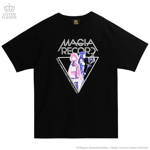 【マギアレコード】MAGIA RECORD BIG Tシャツ【BLACK】