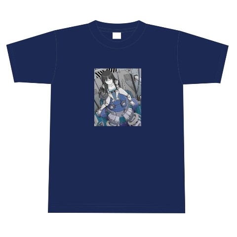 【東雲うみ】VVコラボ Tシャツ/ブルーカラーver.（インディゴブルー）XLサイズ