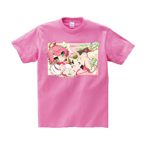 【桜もち】Tシャツ(M) 桜もちちゃん