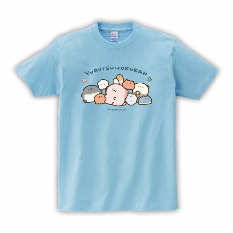 【かやぬゆみ】Tシャツ ライトブルー（XLサイズ）