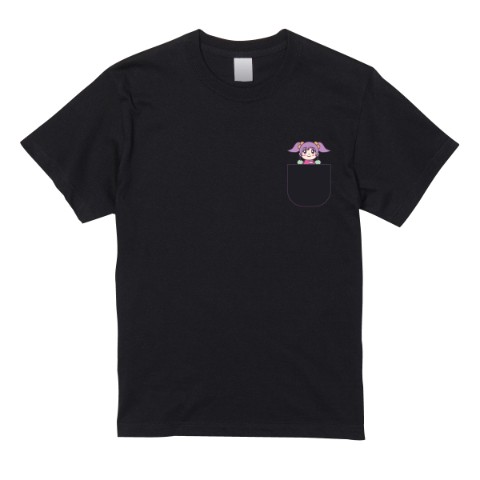 【青山なぎさ】IMO-Tシャツ黒（XLサイズ）