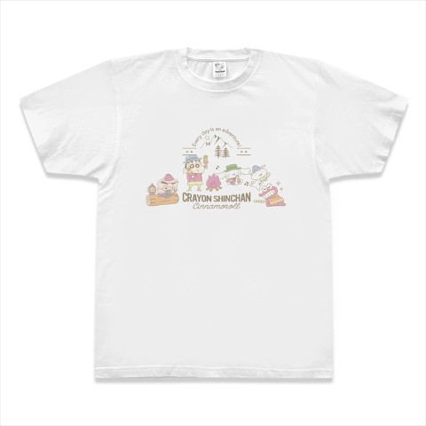 【クレヨンしんちゃん×シナモロール】Tシャツ(M) シンプル
