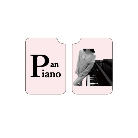 【Panpiano】ケース付きミラー