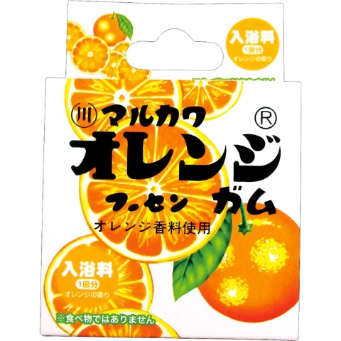 【フーセンガム】お菓子バスボール(入浴剤) オレンジ