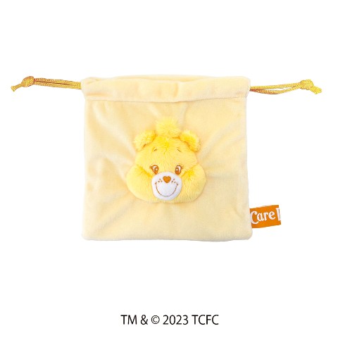 【ケアベア】フェイスマスコット巾着 Birthday Bear