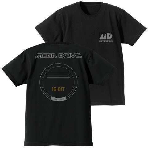 【メガドライブ】メガドライブ ヘビーウェイトTシャツ/BLACK-S