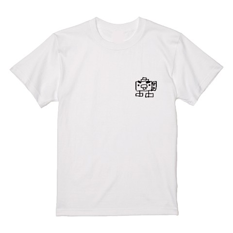 【ななとGames】Tシャツ 手書きコケコ white（XLサイズ）