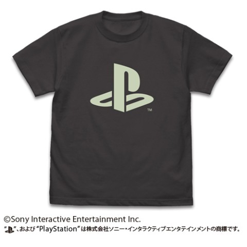 【プレイステーション】蓄光Tシャツ “PlayStation”/SUMI-S