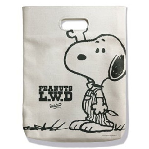 【PEANUTS】ワークソンスヌーピー WITH ME TOTE オーバーオール