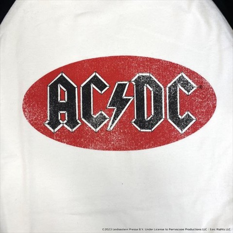 【バンド】AC/DC ラグランロングTシャツ（Lサイズ）