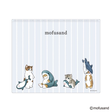 【mofusand】マウスパッド サメにゃん